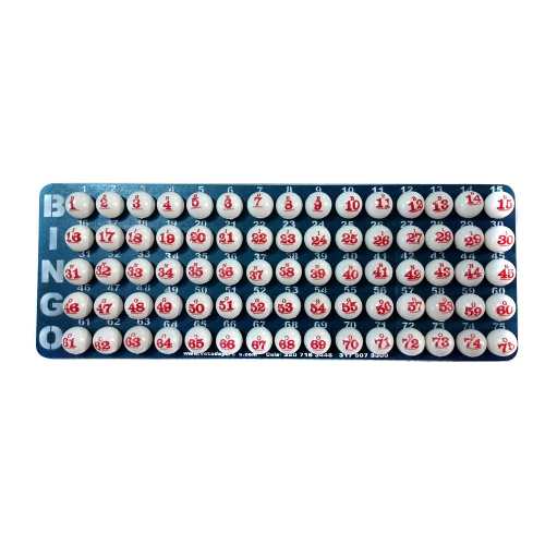 Bingo Para Negocio 10 Tablas Plasticas Profesional De Bingo