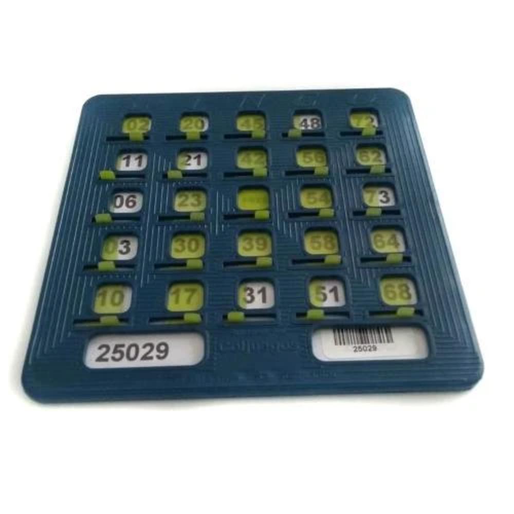 100 Cartones Plásticos Para Bingo Tablas Bingo Profesional